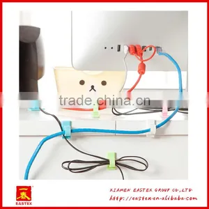 Multi-purpose Hook Table Fixed Clip Desk Wire Holder thumbnail-1