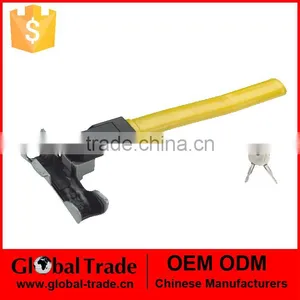A1953 Black Yellow Steering Wheel Lock Anti Theft Security Standard Device Steering Wheel Lock thumbnail-1