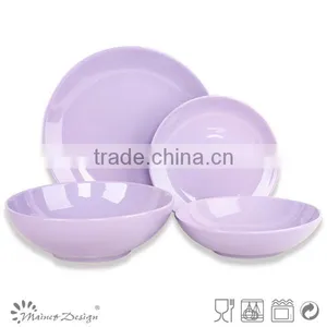 Ceramic 16pcs One Color Simple Design Dinnerware Set thumbnail-3