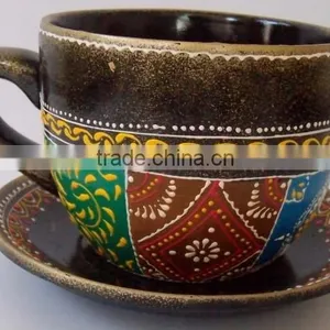Beautiful Hand Painted Decorative Planter Cup thumbnail-1