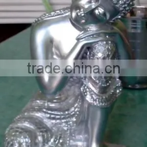 Handcarved Garden Statue Stone (Buddha) thumbnail-1