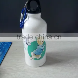 400ml Aluminium Bottle With Lid and Handle thumbnail-2