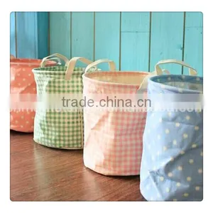 ZAKKA Cotton Waterproof Sundrics Storage Bag,,with Two Handle ,laundry Basket&bag thumbnail-1