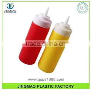 Different Size PE Eco-Friendly Plastic Sauce Bottle thumbnail-1