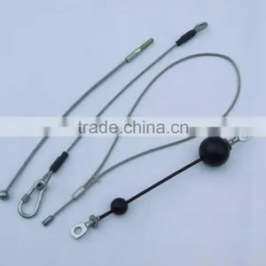 7*7 3.2MM Coated to 4.8MM Wire Rope Cables/Loop Cable Assembly thumbnail-2