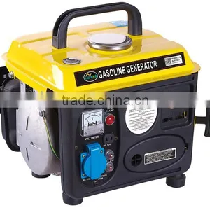New Design With AC and 12VDC Hot Sale Small Power 950 Portable Petrol Generator thumbnail-2