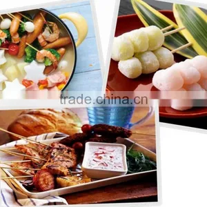 China Factory Bamboo Barbecue Skewer, Round Skewers Bamboo Skewer, Bbq Tools Bamboo Sticks thumbnail-1