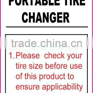 CE Approved Truck /motorcycle Portable Tyre Changer thumbnail-5