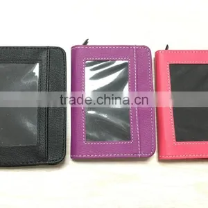 PU RFID Protector Credit Cards IDs Cash Wallet Security Wallet thumbnail-4