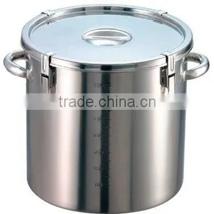 SUS304 Stockpot With Silicone Lock Soup Pot Soup Drum thumbnail-1