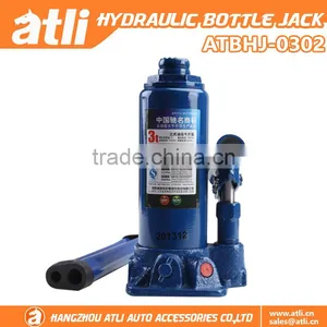 High Quality 3T Manual Hydraulic Car Heavy Bottle Jack thumbnail-1