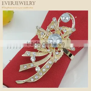 2016 Crystal Rhinestone Napkin Ring thumbnail-1