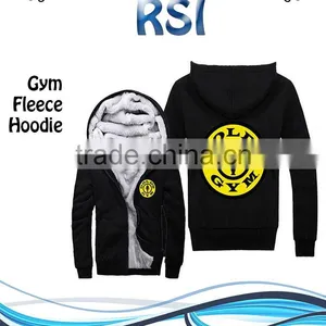 FULL ZIPPED MEN FLEECE HOODIES thumbnail-2