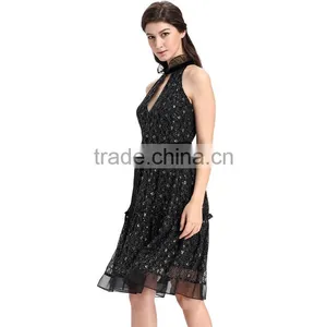 Domin Fashion Woman Sequin Fancy Dress Club thumbnail-4