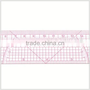 Kearing Brand Sandwich Line Printing 20cm&8" 1.2mm Thick Sewing Garment Painting Grading Ruler #B-56 thumbnail-4