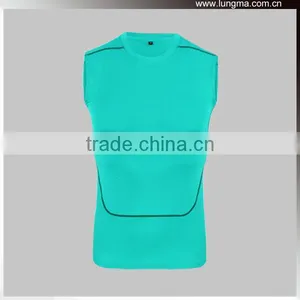 Newest Customized High Qualiity Compression Vest Gear, Performance Training Wear Rash Guard For Men Boys thumbnail-5