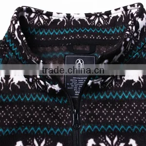 2016 Oem Service High Quality Style 100% Polyester Printing Men Polar Fleece Jacket thumbnail-5