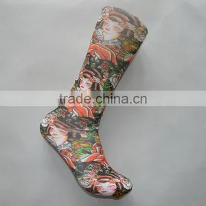 Polyester Cotton Printed Socks for Men thumbnail-1