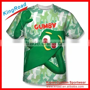 Wholesale Custom Fashion Sublimated Printing Dry Fit Loose Ladies/womens Running Shirts thumbnail-1