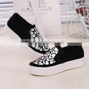 Latest Cheap Canvas Shoe Women Walking Shoes From China Factory thumbnail-3