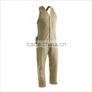 Custom Pattern Jumpsuit Workwear Sleeveless Overall For Mining thumbnail-2