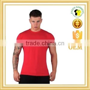 95cotton 5spandex Muscle Mens Tight Fit t Shirt thumbnail-1