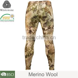 Merino Wool Camo Pants Sports Track Suit Custom Sweat Pants Male Jogging Pants thumbnail-1
