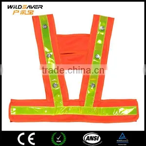 Hi Vis Overalls Led Flashing Vest/Safety Work Uniform thumbnail-4