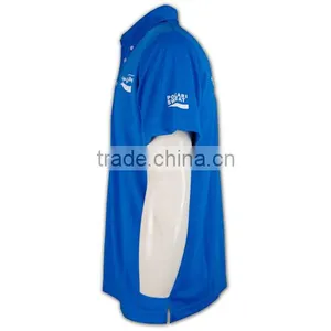 Polo Shirt is Dry Fit Action and Custom Printing T-shirt Blue Color Choose thumbnail-3