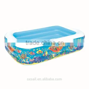 Bestway 2.29 m x 1.52 m x 56 cm Three-ring Rectangular Tank thumbnail-3