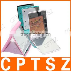 Touch Screen Desktop LED Makeup Lighted Mirror Vanity, Mirror With Lights Around/hollywood Lighted Mirror With Led Light thumbnail-3