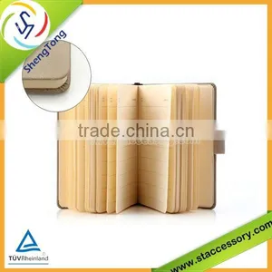 Korea Creative Notebook A6 Notepad School Stationery Korea Business Leather Diary Notebook Customization thumbnail-6
