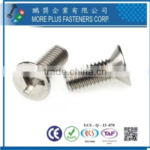 Made in Taiwan Carbon Steel and Stainless Steel Triwing Wood Security Screws thumbnail-1