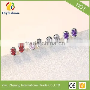 Wholesale Earrings Cubic Zirconia Earrings Fancy Earrings For Party Girls thumbnail-5