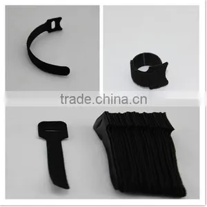Black Hook&Loop Double Side Cable Tie thumbnail-2