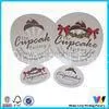 Round Cut Shiny Finish Custom Sticker Printing in CMYK Color for Cupcakes thumbnail-1