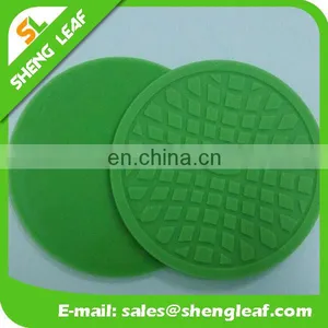 Custom Soft Round Rubber Pvc Coaster thumbnail-1