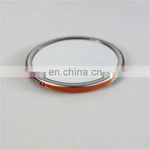 New Cheap Product Fancy Personaized Portable Compact One-way Pocket Round Metal Mirror thumbnail-5