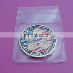 USA Federal Challenge Coin Collection Coin With Transparent Pouch thumbnail-4