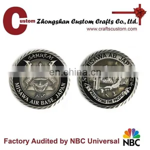 Professional Coin Making Die Casting Custom Zinc Alloy Coin for Sale/challenge Coin/metal Coin thumbnail-5