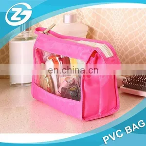 PVC Makeup Case Organizer Clear Pvc Zipper Pouch Bag thumbnail-5