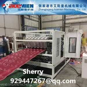 Plastic Pvc Asa Pmma Roof Tile Roofing Sheet Making Extruder Machine Plastic Recycling Machinery thumbnail-2