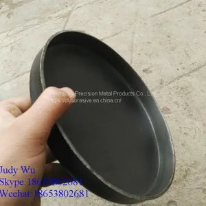 High Quality Flat Bottom Flange Dish Head in Carbon Steel thumbnail-1