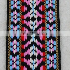 Italy Design Fashion Jacquard Ethnic Tape Trim thumbnail-4