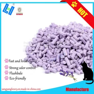 Tofu Cat Litter/sand With Lavender Scent, Fast Clump, Odor Control thumbnail-2