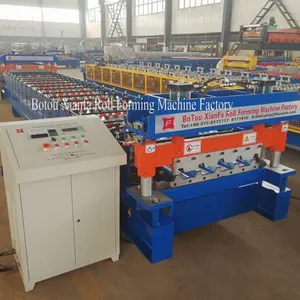 Latest Designed Profile Metal Roofing Roll Forming Machine thumbnail-1