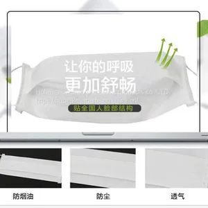 Paper Masks Single-layer and Double-layer Paper Masks Cover Food Safety and Health Masks thumbnail-1