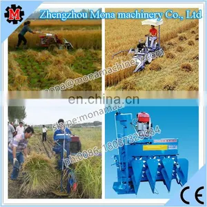 Mini Diesel Engine Wheat and Rice Reaper Binder/ Paddy Rice Harvesting and Bundling Machine thumbnail-6