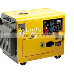 Kipor Type Three Phase Air-Cooled Portable 7kw 7.5kva Silent Diesel Generator thumbnail-1