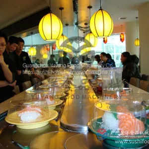 High Quality Grade the Most Popular Sushi Belt System,Sushi Conveyor Sushi Stainless Steel Conveyor thumbnail-5